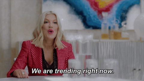 We are so trending right now.